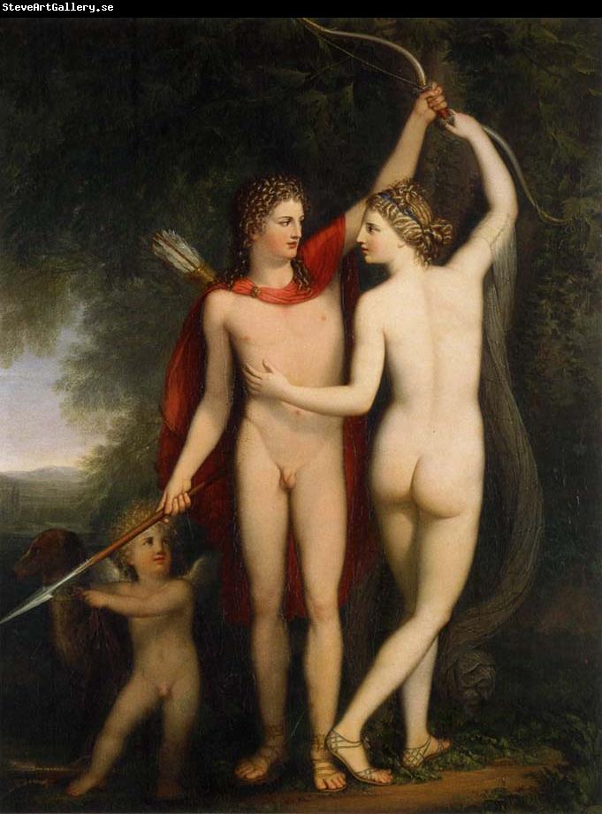 Jonas Akerstrom Venus,Adonis and Amor